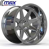 Jantes forgées 26x14 28x16 30x16 28x16 8x6.5 8x165.1 pour Dodge Ram 2500 3500 pour Chevrolet Silverado 3500 Jantes monobloc personnalisées