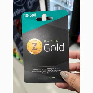 Vales Razer/Gold de 50 USD/50 US, Almacenables, Impresión a Doble Cara, Pin Global - Product Image 1