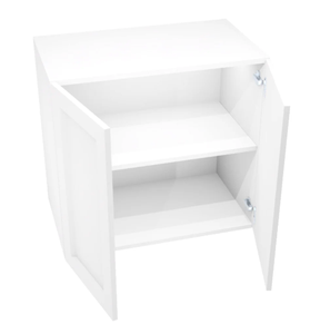 W3930 ตู้ครัวติดผนังสไตล์โมเดิร์น ประตูคู่ หลายสี พร้อมประกอบ - Product Image 3