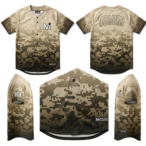 Camiseta de Béisbol Sublimada Personalizada Profesional, Tela que Absorbe la Humedad, Nombre del Equipo y Número Impresos, Uniformes Deportivos - Product Image 6