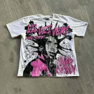 Custom Oversized <b>Graphic</b> T Shirt Streetwear Cotton Puff Print <b>Vintage</b> Washed <b>Tee</b> OEM ODM Unisex Fashion Apparel - Product Image 1