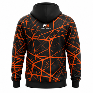 Sudadera Deportiva con Capucha para Hombre, Personalizada con Sublimación, Diseño Geométrico, para Gimnasio, Fitness, Entrenamiento Atlético, Running - Product Image 2
