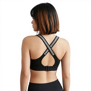 เสื้อชั้นในกีฬาสำหรับผู้หญิง Ever Glow Quick Dry Heather Yoga ไซส์พลัส ระบายอากาศได้ดี ออกกำลังกายได้ กระชับพยุงได้ดี ป้องกันแบคทีเรีย - Product Image 2