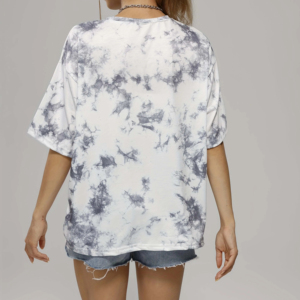 T-shirts décontractés surdimensionnés personnalisables de haute qualité pour femmes et filles, respirants, toutes saisons - Product Image 6