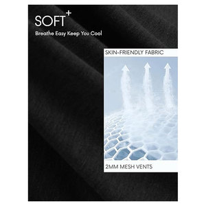 เสื้อฮู้ดแขนสั้นผู้ชายสำหรับออกกำลังกาย เสื้อยืดมีฮู้ดน้ำหนักเบา แห้งเร็ว เหมาะสำหรับการออกกำลังกาย ฟิตเนส เทรนนิ่ง และวิ่ง - Product Image 5