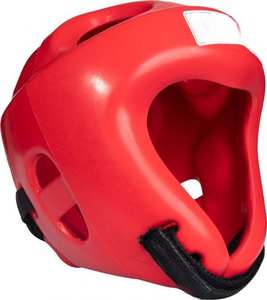 Dernier modèle de casque de boxe de protection en cuir de vachette véritable de haute qualité, personnalisé rouge et noir, pour l'entraînement et la protection C - Product Image 3