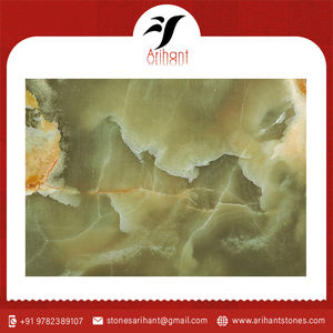 Marbre onyx vert de style luxueux pour revêtements de sol design, cuisines et panneaux muraux décoratifs - Product Image 6