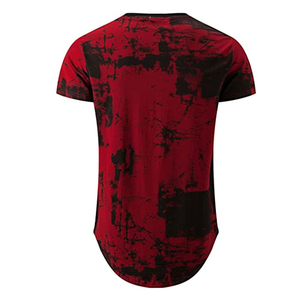 เสื้อยืดโอเวอร์ไซส์พรีเมียมสำหรับผู้ชาย พิมพ์ลายดิจิตอลความละเอียดสูง ออกแบบเองได้ ขายส่ง - Product Image 6