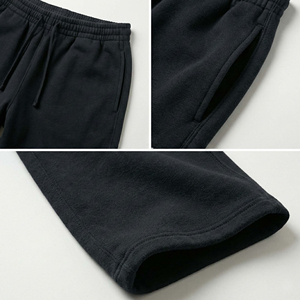 Pantalon de survêtement noir pour homme, taille élastique, poches latérales, décontracté, tricoté, respirant, pour l'automne - Product Image 4