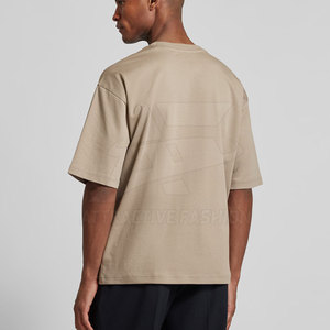 เสื้อยืดทรงบ็อกซี่สำหรับผู้ชายใส่ได้ทุกวัน คุณภาพดี ทรงหลวม ระบายอากาศได้ดี และดูดีแบบลำลอง - Product Image 4