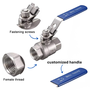 OEM&ODM Available Made Taiwan 2-PC Manual Full Port CF8M/WCB Steel Thread Wafer <b>Ball</b> <b>Valve</b> ZT-210 PTFE/RPTFE Sealing 1000psi New - Product Image 2