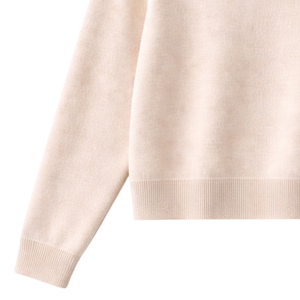 Cárdigan Clásico de Mujer en Lana Merino y Seda, Transpirable, Suave, con Botones al Frente, Manga Larga, para Usar Todo el Año - Product Image 5