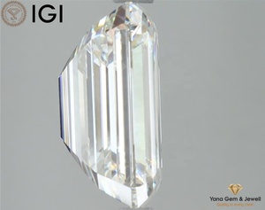 เพชรทรงมรกต CVD สร้างในห้องปฏิบัติการ น้ำหนัก 6.00 กะรัต ได้รับการรับรองจาก IGI สี F ความสะอาด VVS2 สร้างสรรค์เครื่องประดับของคุณเอง - Product Image 4