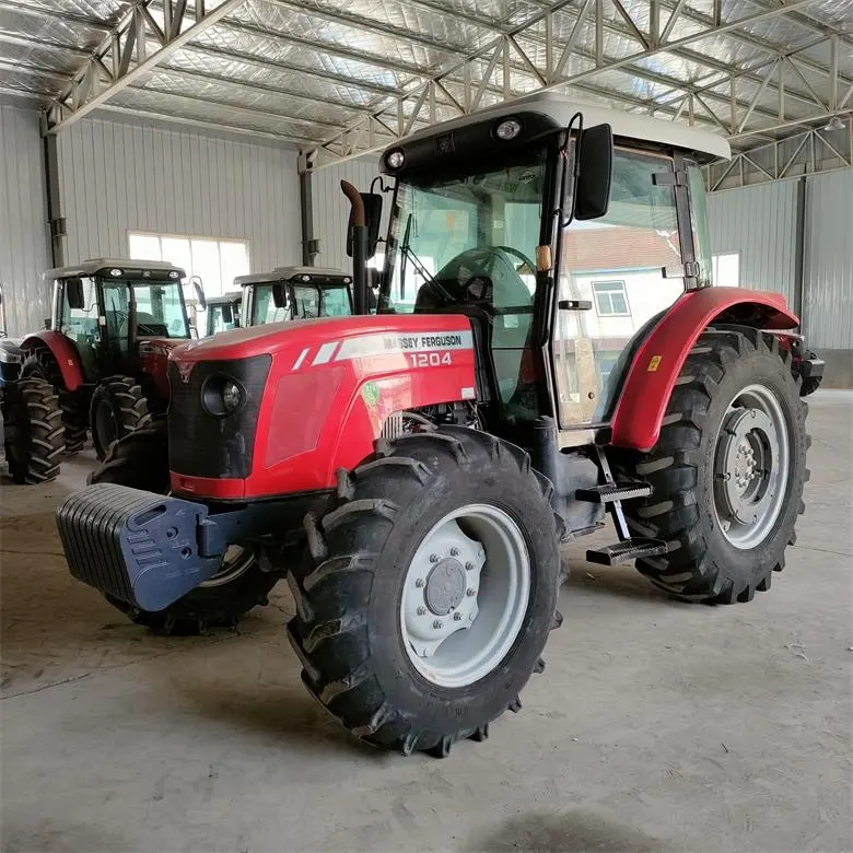 Tracteurs d'occasion Massey Ferguson 1204 120HP de bonne qualité à vendre machines agricoles tracteur compact tracteur agricole