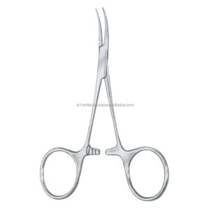 Pinzas Arteriales Rectas y Curvas de Acero Inoxidable A-1 VERITAS Jacobson-Halstead de 13 cm |   Portaagujas - Product Image 1