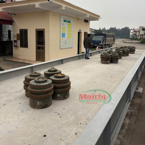 Báscula de Plataforma de 120 Toneladas, Clase de Precisión 3, Rango de Pesaje 200-120.000 kg, Plataforma de Hormigón Reforzado, Personalizable - Product Image 4