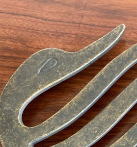 Antique <b>Gold</b> Finish Metal Swan Tabletop Trivet Decorative Kitchenware Accessories Direct Bulk Factory Outlet Exporter Sale - Product Image 5
