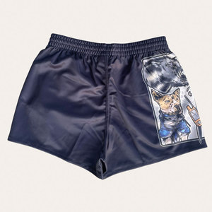 Full Sublimation <b>Zip</b> <b>Pockets</b> Breathable Hunting and Footy <b>Shorts</b> custom Rugby <b>Shorts</b> Sublimation Printing OEM Logo Footy <b>Shorts</b> - Product Image 2