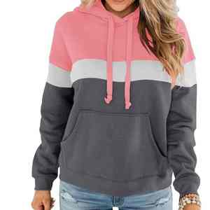 Sudadera con Capucha de Verano para Mujer, Diseño Artístico con Vibrantes Tonos Veraniegos, Ligera, Casual, Relajada, de Manga Larga, Suave, Estilo Urbano - Product Image 6