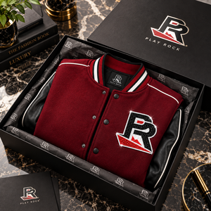 Chaqueta universitaria personalizada para hombre, estilo cheerleading, con letras de diamantes de imitación y mangas de cuero premium. La mejor calidad, último diseño. - Product Image 6
