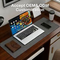 Tapis de bureau en feutre grand format personnalisable avec logo, durable, antidérapant, pour protection de souris et écriture sur bureau – Prix usine