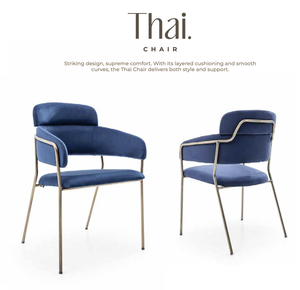 Fauteuil moderne en velours à dossier haut avec assise rembourrée et structure métallique pour salon et restaurant - Product Image 1