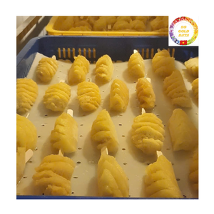 Ananas naturellement sucré en dés surgelé IQF |   Qualité de la coupe fraîche |   Vente en gros et exportation |   Fournisseur certifié HACCP ISO - Product Image 4