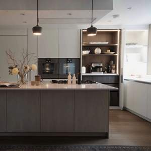 Juego de Muebles de Cocina JY Project, Estilo Europeo Moderno de Lujo, Gabinetes de MDF RTA de Primera Calidad, Buffet para Comedor, Cocina Vietnamita - Product Image 3