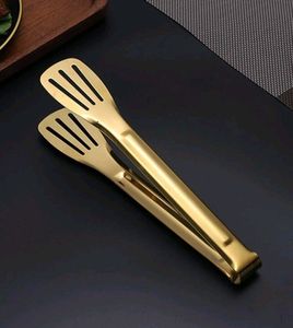 Hotel Quality Stainless Steel Pastry <b>Tong</b> Durable <b>Serving</b> <b>Tong</b> for Cake Bread Dessert Kitchen Tableware Tool Use Home Hotel Use - Product Image 1