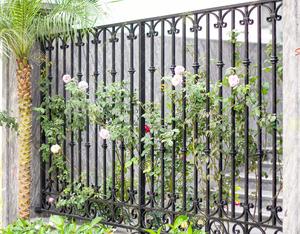 Panneaux de clôture décoratifs en fer forgé thermolaqué, garantie 3 ans pour usage extérieur, solutions de clôture de luxe personnalisées pour villas - Product Image 6
