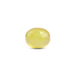 Yellow Sapphire 11.2 Carat Oval Cut Loose Gemstone for Fine Jewelry - Product Image 2