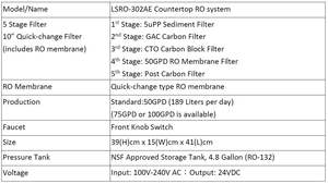 <b>Ro</b> Water <b>Filter</b> System - Product Image 6