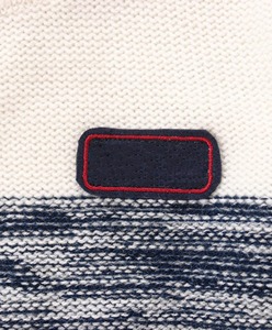 Pull pour garçon, nouvelle arrivée, automne, rayé, en acrylique, tricoté, décontracté, jacquard, col rond, motifs en patchwork, cardigan pour bébé garçon - Product Image 3