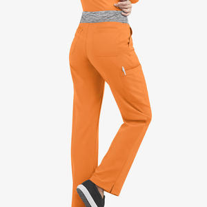 Anti Wrinkle Washable Breathable Quick-drying Knitted Scrub Pants Women Soft Stretchable Fitted Medical Professionals - Product Image 2