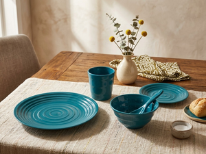 [Vente directe d'usine] Résine PGT fabriquée à Taïwan, résistante. Couverts durables et élégants - Assiette - Vert Malachite - Product Image 2