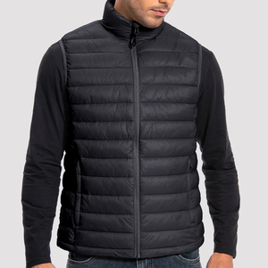 Chaleco Acolchado Ligero de Nylon sin Mangas al por Mayor, Chaleco de Plumón Personalizado con Logotipo para Hombre y Mujer - Product Image 1