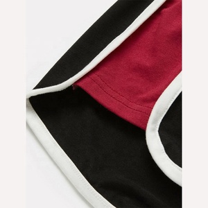 Short de gym unisexe pour femmes Logo personnalisé taille moyenne respirant en polaire coupe-vent à séchage rapide pour l'entraînement - Product Image 4