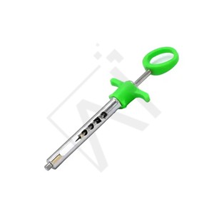 Seringue dentaire réutilisable en acier inoxydable Accuram, seringue aspirante intraligamentaire pour anesthésie locale, instrument dentaire - Product Image 5