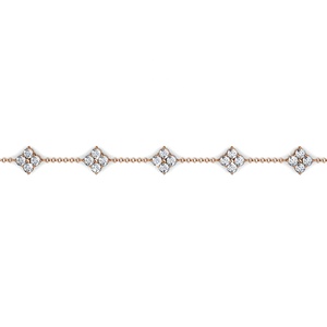 925银Daisini <span class=keywords><strong>18k</strong></span>镀金装饰施华洛世奇水晶珠宝甜美方形网球套女性珠宝 - Product Image 4