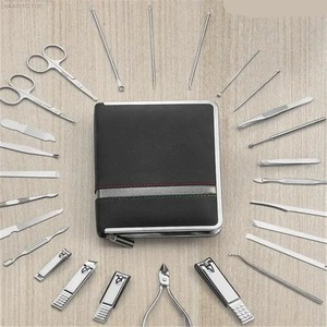 Juego de Tijeras para Uñas Curvas de Acero Inoxidable 911, Juego Completo Profesional de Cortaúñas para Pies, Cortacutículas, Herramientas para el Hogar - Product Image 4