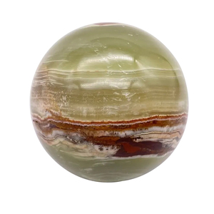 Piedra de ónix natural en oferta, pequeña esfera de cristal curativo para decoración de escritorio. - Product Image 1