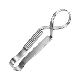 Pinces chirurgicales à action croisée pour serviettes, réutilisables, en acier inoxydable, ensemble d'instruments manuels pour la fixation des draps en soins intensifs, usage clinique - Product Image 5