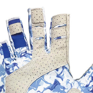 Gants de pêche en cuir de couleur différente, sur mesure, légers et confortables, vente en gros - Product Image 5