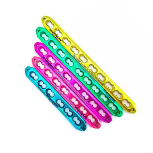 Plaque osseuse droite LCP orthopédique vétérinaire de haute qualité 2,7 mm 6H 7H 8H 9H 10H pour la fixation des fractures animales - Product Image 1