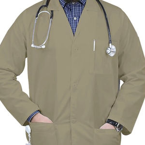 TENDANCES CLASSIQUES Vente Chaude Meilleure Qualité Uniformes Médicaux Unisexe pour Hôpital et Laboratoire Blouse de Médecin Infirmière Blanche en Coton et Polyester Tissé - Product Image 6