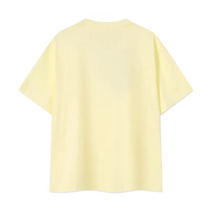 เสื้อยืดแขนสั้นผู้ชายสีฟ้าอ่อนทรงโอเวอร์ไซส์ ผ้าเจอร์ซีย์คอตตอน 100% สีพื้น คอกลม สไตล์ลำลอง ทรงปกติ - Product Image 6