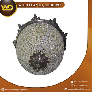 Lámpara de Techo Colgante LED de Cristal Decorativa, 16x16x30cm, Mini Linterna para Sala de Estar y Hogar - Product Image 6