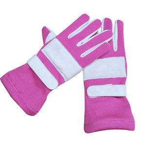 Gants de karting ignifuges en fibre aramide de qualité supérieure avec logo brodé personnalisé, résistance aux coupures, protection UV, doigts entiers, sport, extérieur - Product Image 1