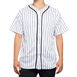Camisetas de Béisbol de Manga Corta con Botones, Diseño Personalizado, Transpirables, de Poliéster/Algodón, Tallas Grandes, Unisex, al Mejor Precio al por Mayor - Product Image 1