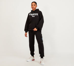 Ensemble de survêtement en coton pour femme, tissu respirant, coupe ajustée, marque privée, production en gros, vêtements de sport, fitness, tenue décontractée - Product Image 4